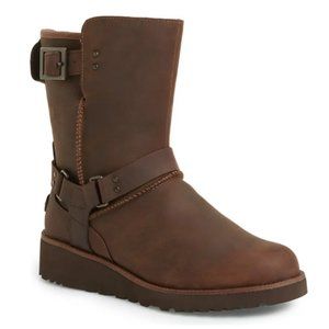 Ugg Maddox Water Resistant Moto Boots 8